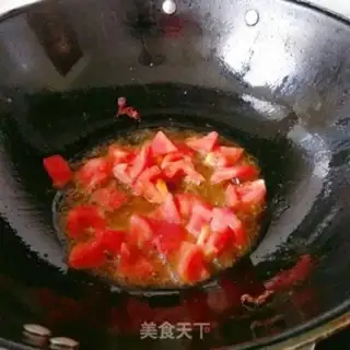Make Tomato egg noodles step 3