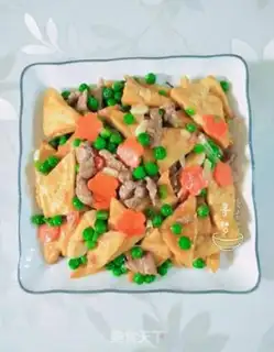 Make Homemade pea tofu step 6