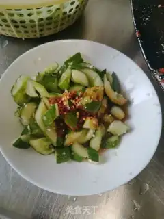 Make Shoot the cucumber step 6