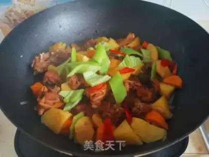 Make Stupid chicken stew of potatoes step 10