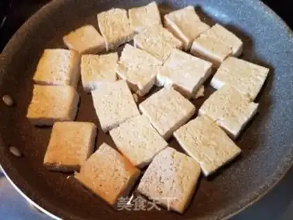 Make Shrimp fan tofu step 4