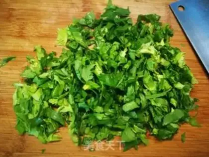 Make Celery and wheat step 1