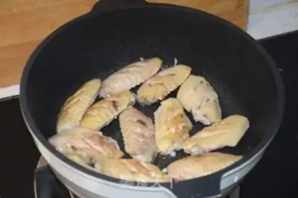 Make Zero failed Coke chicken wings step 3