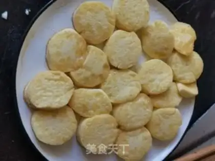 Make Shrimp tofu step 2
