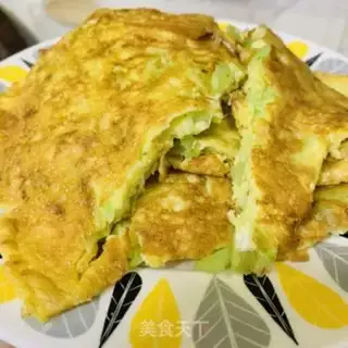 Make cucumber fried eggs step 6