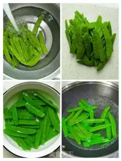 Make Dutch beans step 1