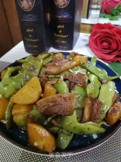Make Five flowers and beans step 9