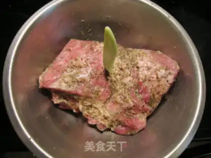 Make Vanilla pork ass step 1
