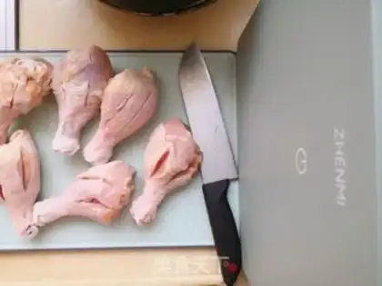 Make Air-cooked chicken leg step 0