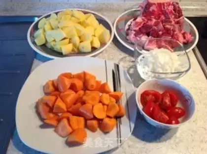 Make Cheese and beef step 1