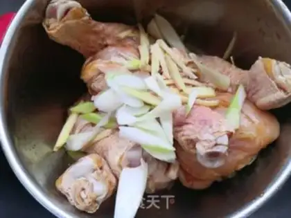 Make Air-cooked chicken leg step 4