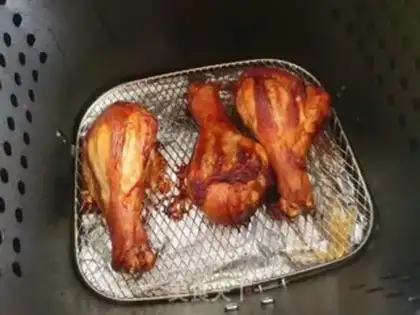 Make Air-cooked chicken leg step 7