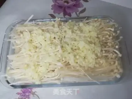 Make Garlic evaporates gill mushrooms step 3