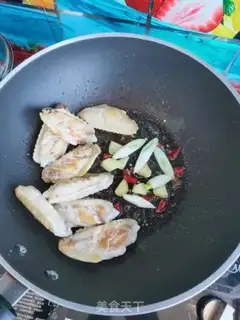 Make Chicken wings and rotting bamboo step 6
