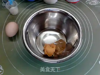 Make Peanut butter and waffle step 1