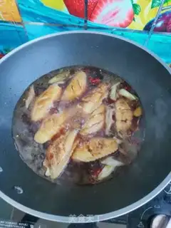 Make Chicken wings and rotting bamboo step 13