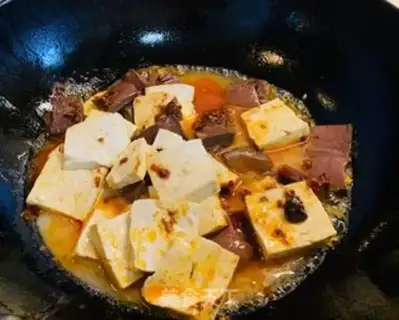 Make Pyramid duck with tofu step 5