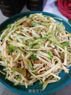 Make The cucumber bean skin step 5