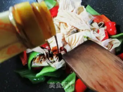 Make Twin pepper fried protein step 5