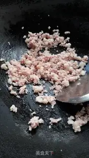 Make Meat and soybeans step 4