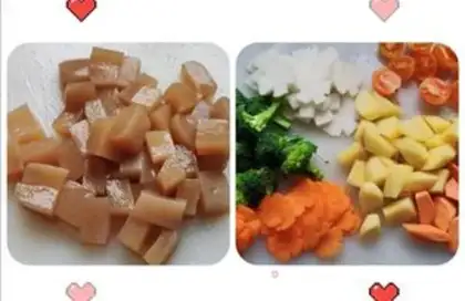 Make Tartar salad step 1