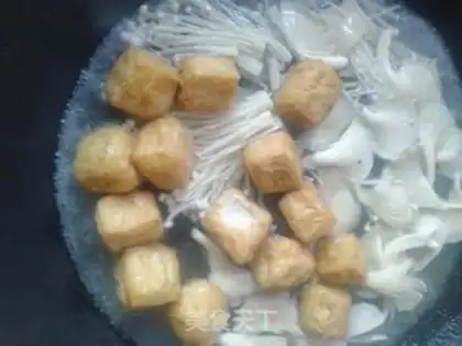 Make Tofu mushroom soup step 6