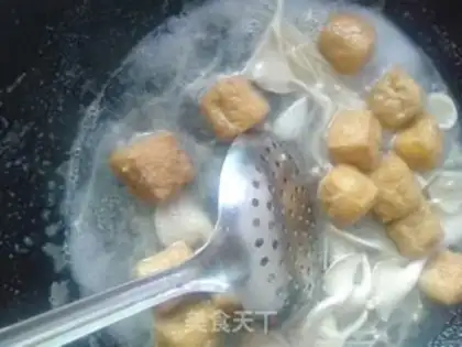 Make Tofu mushroom soup step 8