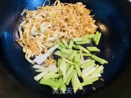 Make The soybeans and celery step 2