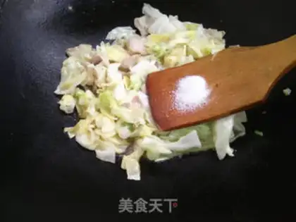 Make Five flowers and round cabbage step 6