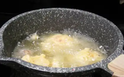 Make A golden chicken hammer with salt step 7