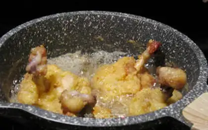 Make A golden chicken hammer with salt step 8