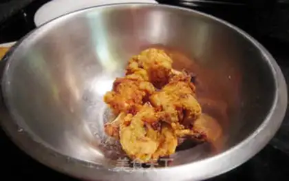 Make A golden chicken hammer with salt step 11