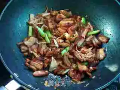 Make Hot cabbage makes meat step 6