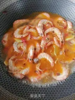 Make Spicy shrimp step 4