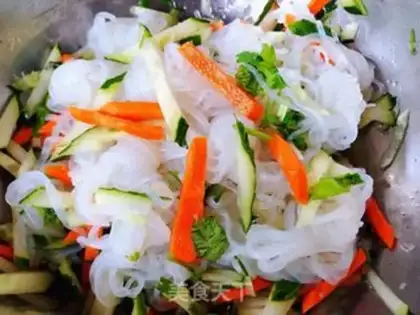 Make cucumber carrots and tacos step 9