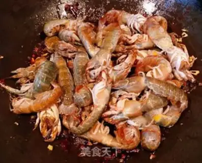 Make Hot shrimp step 5