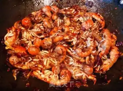 Make Hot shrimp step 7