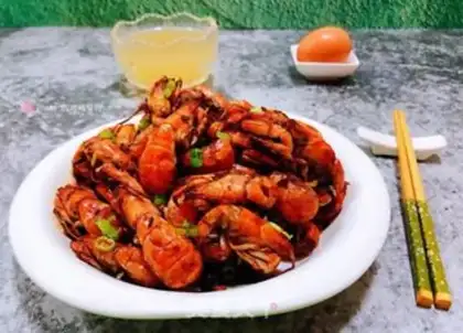 Make Hot shrimp step 10