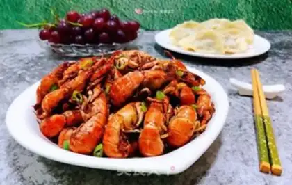 Make Hot shrimp step 11