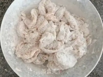 Make Mustard shrimp balls step 1