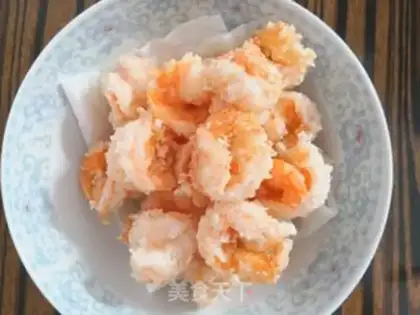 Make Mustard shrimp balls step 3