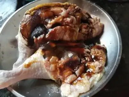 Make Honey chicken legs step 1