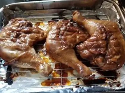 Make Honey chicken legs step 6