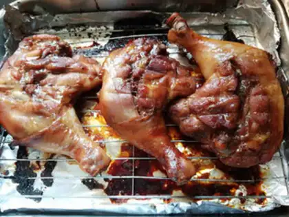 Make Honey chicken legs step 7
