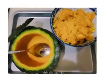 Make Pumpkin sweet soup for blood step 0