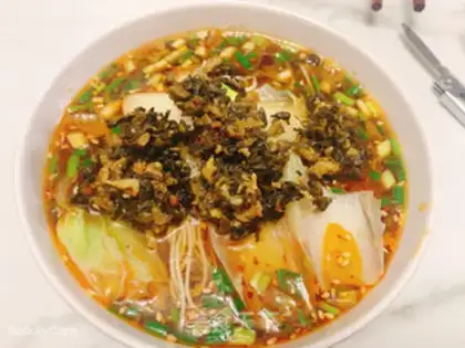 Make Spicy noodles step 4
