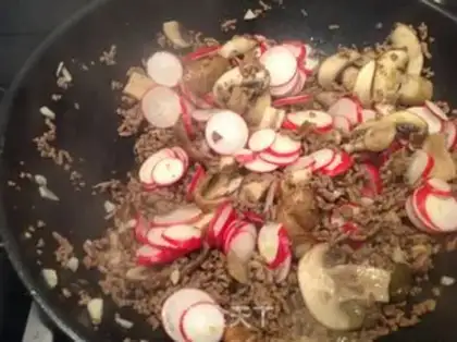 Make Scattered peppers step 6