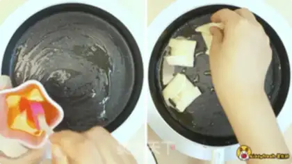 Make Banana fish pine roll step 6