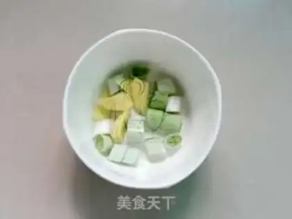 Make Five flowers for cabbage step 2