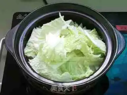 Make Five flowers for cabbage step 7